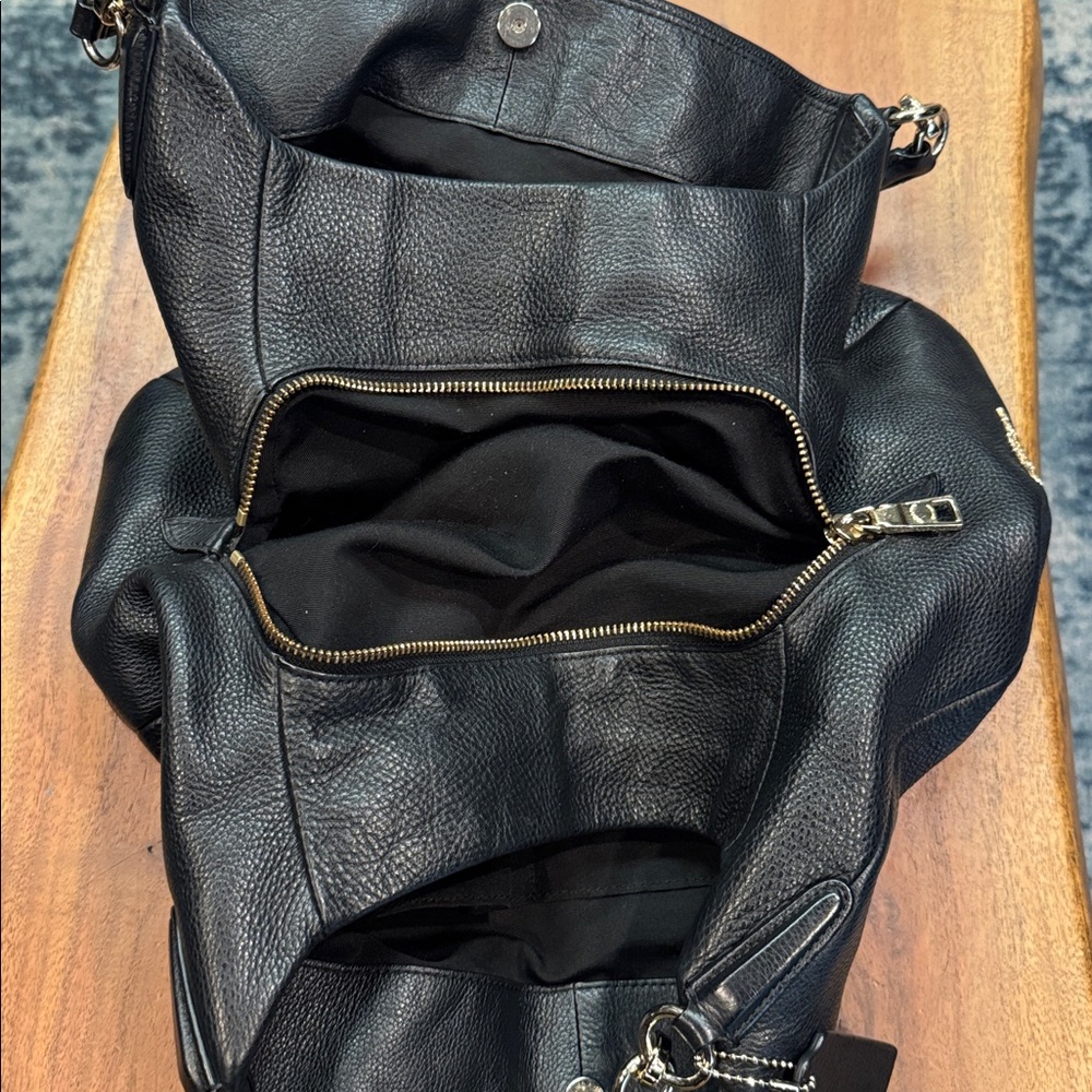Vintage Coach Large Madison Phoebe Leather Shoulder Bag - Picture 5 of 8